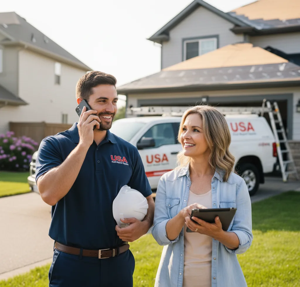 USA Roof Repair Experts customer support in Prescott